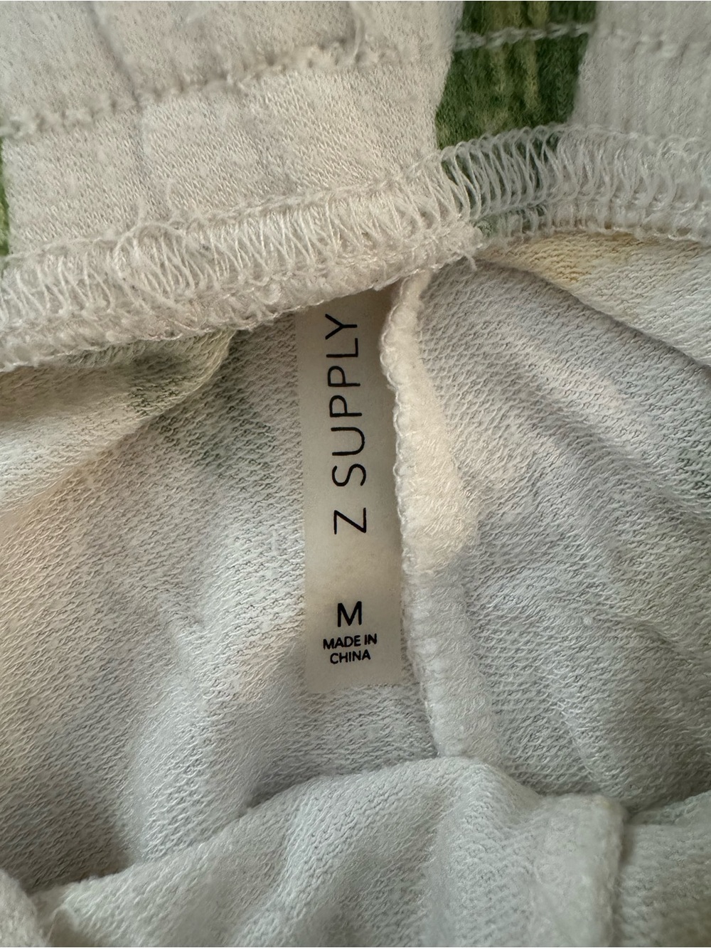 Z Supply White Lemon-Print Sleep Tank and Shorts Set - Picture 2 of 2